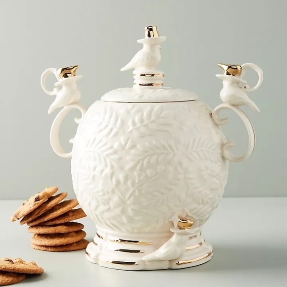 Anthropologie Robin Cookie Jar, Rare Sold Out - Picture 16 of 17